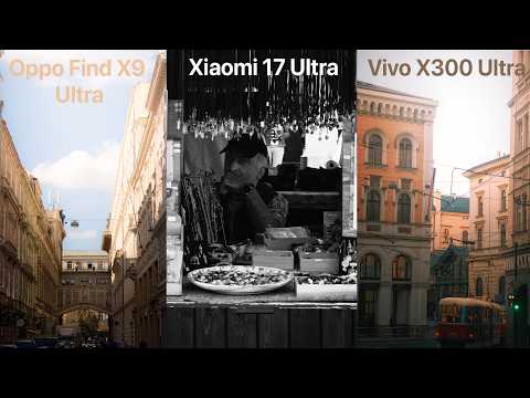 Vivo X300 Ultra, Oppo Find X9 Ultra and Xiaomi 17 Ultra! 1 Magical City: Prague!