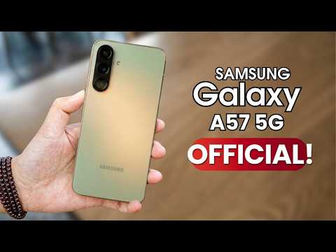 Samsung Galaxy A57 5G – FINALLY OFFICIAL!