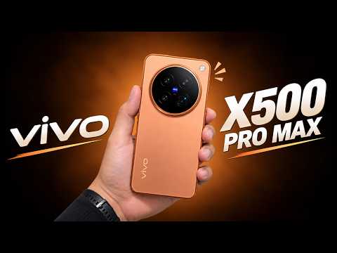 Vivo X500 Pro Max - Real iPhone 18 Pro Max Challenger