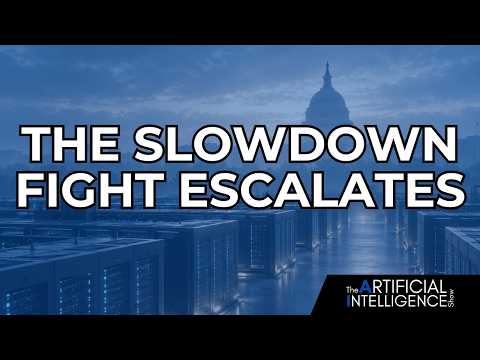 The AI Slowdown Debate Just Turned Very Political