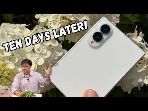 I'm not supposed to be using the Galaxy Z Fold 8 anymore!