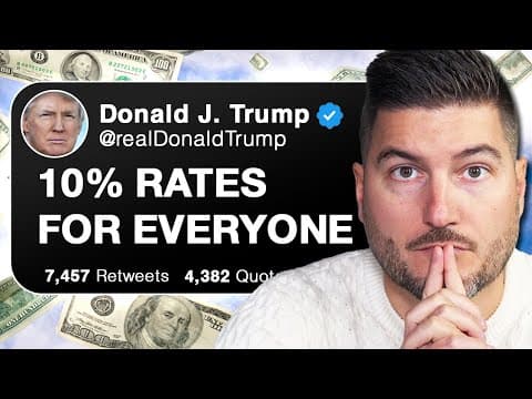 Trump's 10% Credit Card Interest Rate Cap (Here’s What Happens Next)