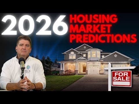 The 2026 Housing Market - Where We Go From Here