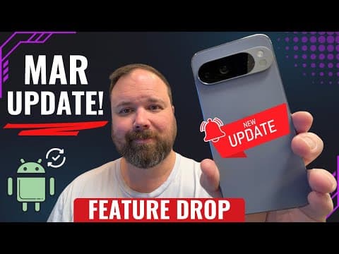 Google Pixel March Update and Feature Drop IS HERE! What's New!?