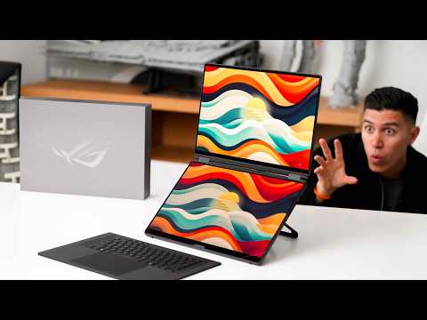 ASUS ROG Zephyrus Duo REVIEW - DUAL 16" 3K OLED Display Laptop