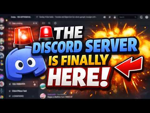 🚨 The Discord Server is Finally HERE 🚨