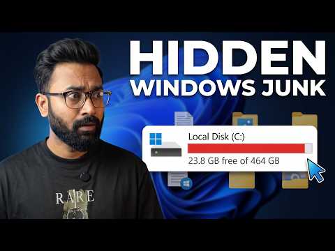 Clear Hidden Windows Junk Microsoft Leaves Behind! Free Up Storage