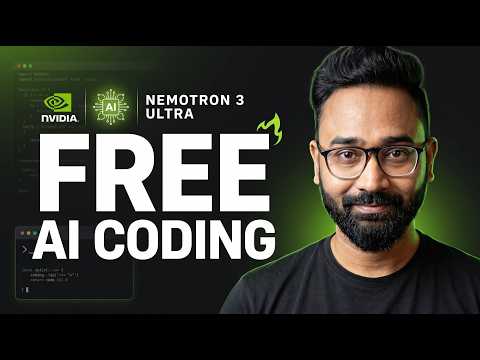 NVIDIA Nemotron 3 Ultra Is FREE! How to Use It with OpenCode