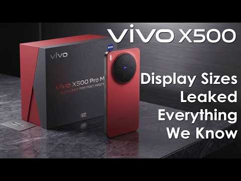 Vivo X500, X500 Pro & Pro Max Display Sizes Leaked, Everything We Know So Far!