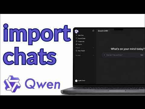 How To Import Chats In Qwen AI 2026: The Ultimate Complete Step By Step Chat Restoration Guide!