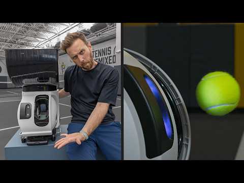 This Tennis Robot Knows Where You Are