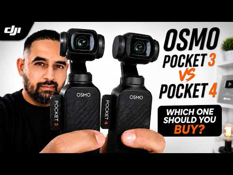 DJI Osmo Pocket 3 vs Pocket 4 – Which One Should You Buy?