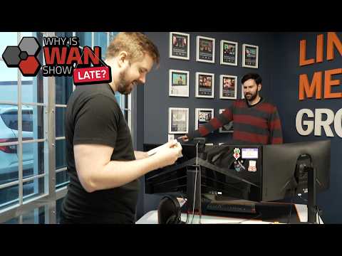 Luke and Dan Sees Colton's new Desk