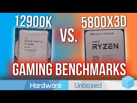 2026 Rematch: Ryzen 7 5800X3D vs. Core i9-12900K (DDR4 & DDR5) Gaming Benchmarks