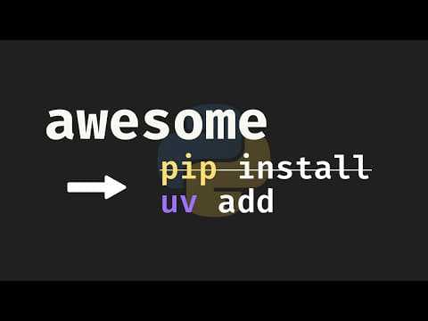 UV in Python is Awesome
