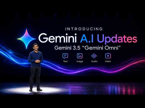 Google's New AI Update Just Shocked The AI Industry - Gemini 3.5 Pro , Gemini Omni, Gemini Spark