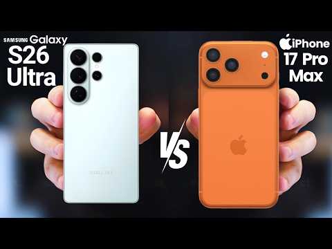 Samsung Galaxy S26 Ultra & iPhone 17 Pro Max — WHO WINS?!