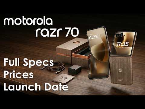 Motorola Razr 70 & Razr+ 2026  🔥 Full Specs, Prices & Launch Date Revealed