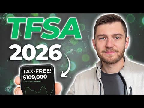 How to Invest in a TFSA in 2026 (NEW $7,000 LIMIT) - Investing for Beginners