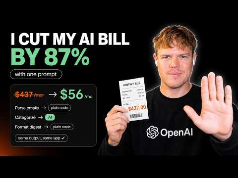 How to Cut Your AI Costs by 87% (One Prompt)