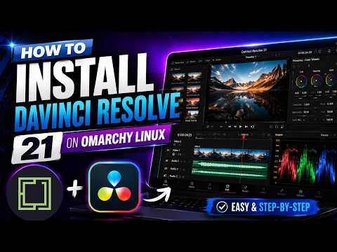 How To Install Davinci Resolve 21 on Omarchy Linux!