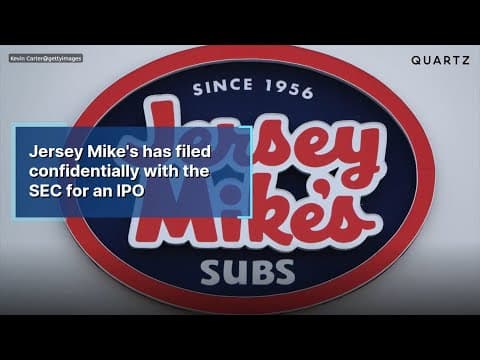 Jersey Mike's has filed confidentially with the SEC for an IPO