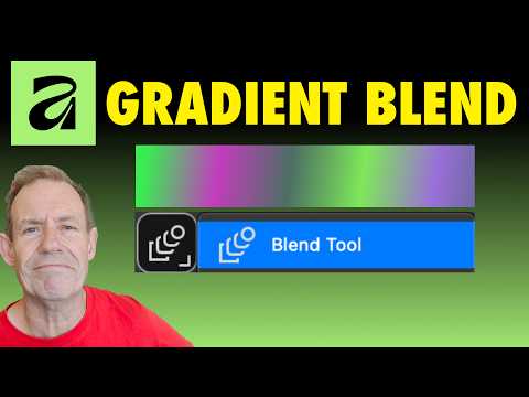 Affinity 3.3 Blend Tool | Paint With Gradients | How To Tutorial