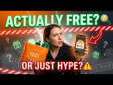 Temu FREE Gift Review 💰 Can You Actually Get Free Stuff?