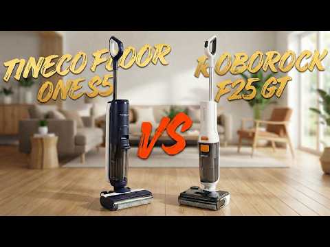 Roborock F25 GT vs Tineco Floor One S5: Best Vacuum Mop