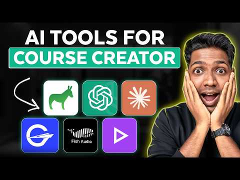 Create Online Courses 10X Faster Using AI 🚀