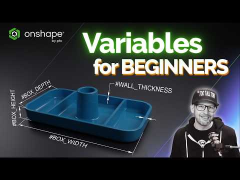 Onshape Variables Tutorial: How to Automate & Speed Up Your CAD Models