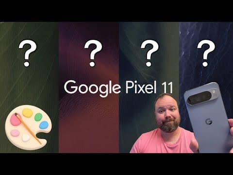 Pixel 11 Colors Sneak Peak? Official Wallpapers Leaked!