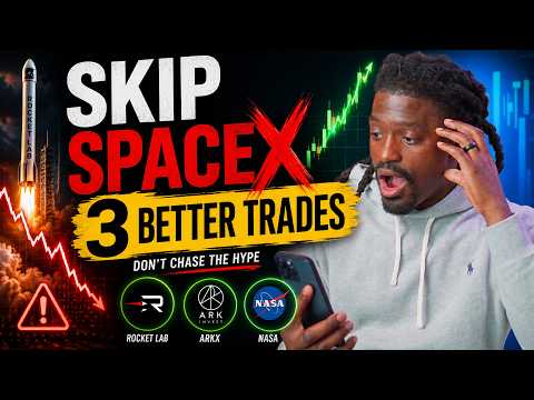 Stop Buying SpaceX ‼️ ... Copy These 3 Top SPACE Trades‼️