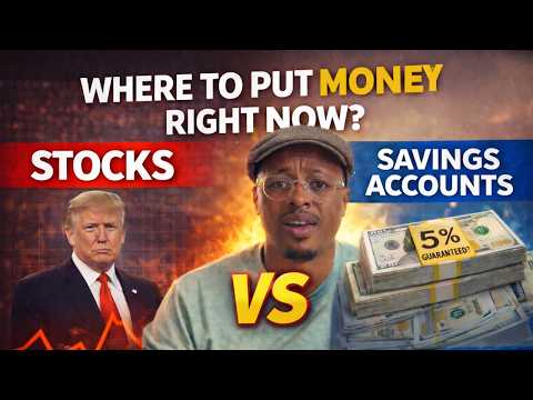 Is the Stock Market Too Risky? Or Should You Take 5% in a Savings Account Guaranteed?