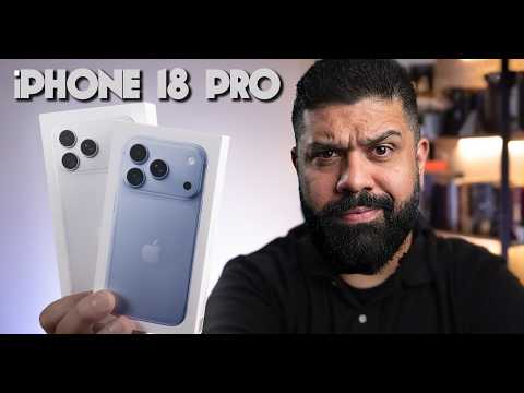 First Apple iPhone 18 Pro and iPhone 18 Pro Max Unboxing and Impressions