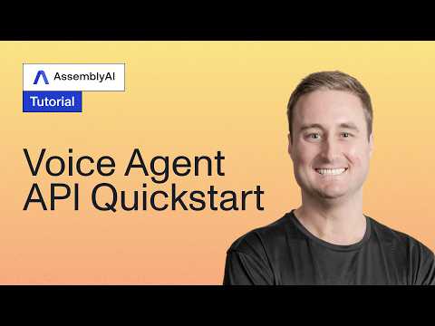 Voice Agent API Quickstart