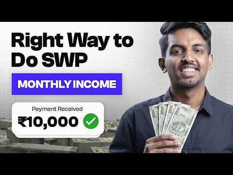 Monthly Income with SWP | Systematic Withdrawal Plan Explained | marketfeed