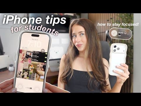 10 smart iPhone STUDY TIPS every student should know