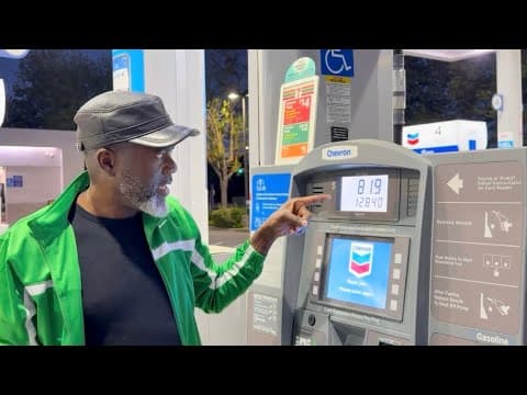 Bought 45 Litres of Fuel For ₦115K In USA. Appreciate Nigeria. Price Rose Globally Due To Iran Issue