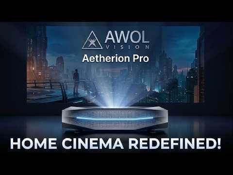 AWOL Aetherion Pro — The INSANE 200 inch Home Cinema Setup!