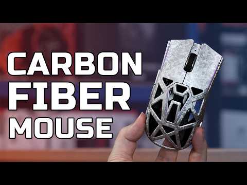AKKO Echo TAN8 Master Review - Carbon Fiber Gaming Mouse