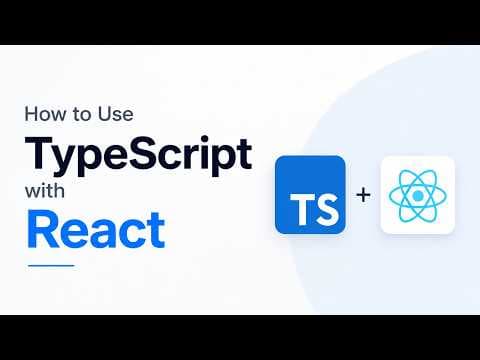 How to Use TypeScript with React | Create Your First React App