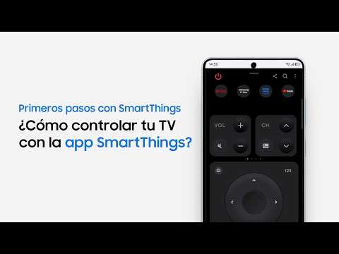 ¿Cómo controlar tu TV con la app SmartThings? | Samsung