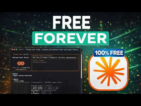 How to use Claude Code FREE Forever | STOP Paying $200/m