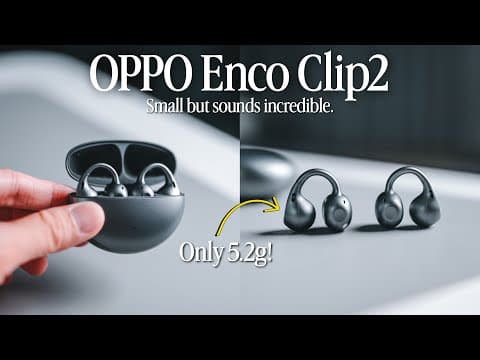 OPPO Enco Clip2: BEST Open-Ear Earbuds Right Now? 🤔