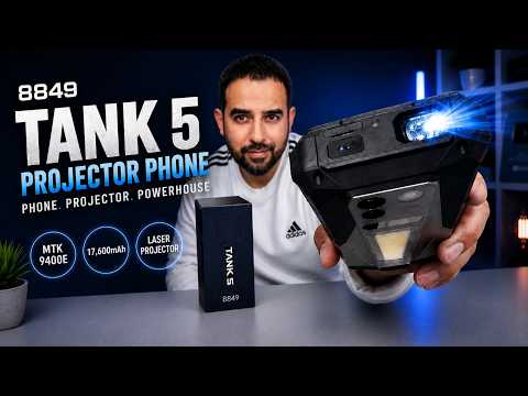 8849 TANK 5 Review – This Phone Has a Built-In 2K Projector!