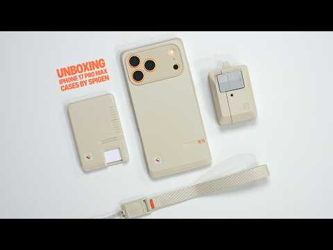 Unboxing iPhone 17 Pro Max Case and Wallets by Spigen
