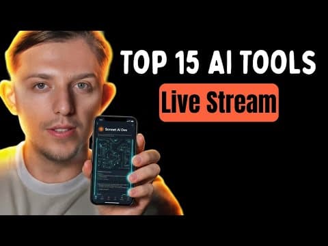 Top 15 AI Tools Livestream