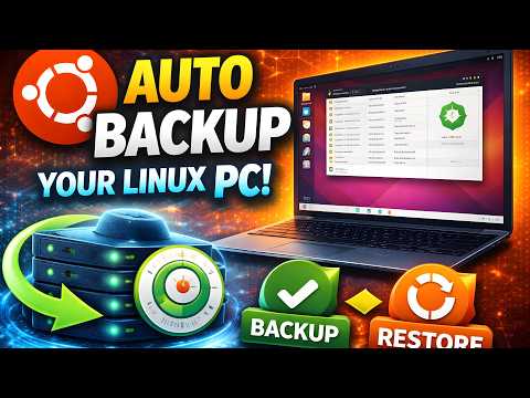 Take Auto Backup of Your Linux PC!