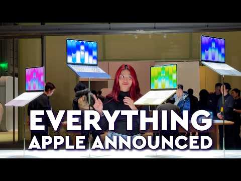 Macbook Neo, iPhone 17E FIRST LOOK // My First Apple Event!